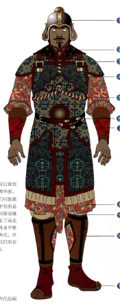 唐代时期的绢甲一